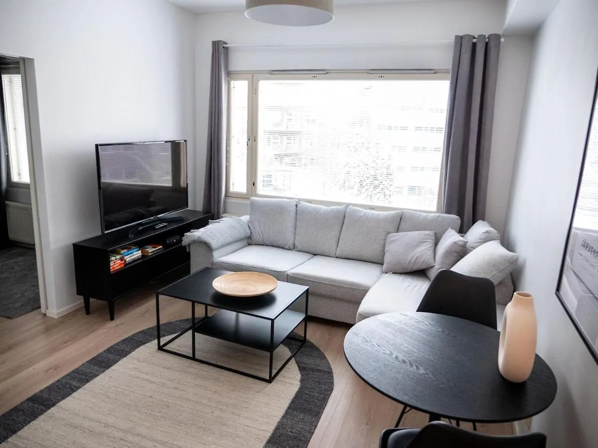 Two-Room Flat With Sauna, Glazed Balcony And Free Parking Lot Helsinki